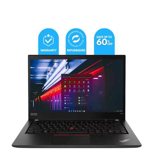 Refurbished Lenovo ThinkPad T490 Laptop | Intel Core i5 8th Gen | 8GB RAM | 256GB SSD | 14″ FHD Display